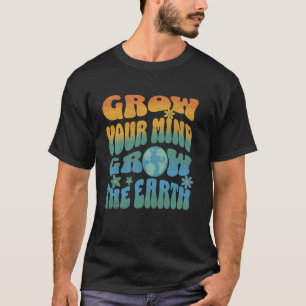 Frohen Tag der Erde Öko-freundlicher Bücherwurm Gr T-Shirt