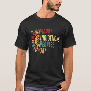 Frohen Tag der indigenen Völker Native American T-Shirt