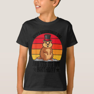 Frohen Tag der Murmeltiere und ja, es ist mein Geb T-Shirt