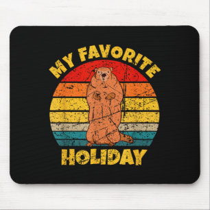 Frohen Tag des Murmeltieres 2026 Mein Lieblingsfei Mousepad