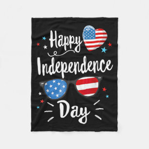 Frohen Unabhängigkeitstag 1776 Frauen Amerikanisch Fleecedecke