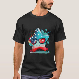 Frohen Unabhängigkeitstag 2023 Frohes 4. Juli 2023 T-Shirt