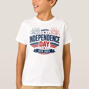 Frohen Unabhängigkeitstag am 4. Juli Patriotisch T-Shirt
