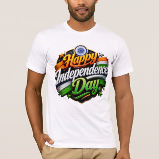 Frohen Unabhängigkeitstag – Premium 3D patriotisch T-Shirt