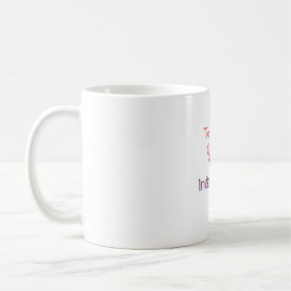 Frohen Unabhängigkeitstag rot blau Name Datum einf Kaffeetasse