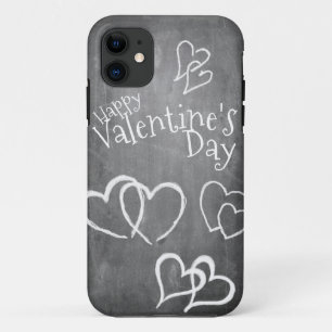 Frohen Valentinstag auf einer Tafel Case-Mate iPhone Hülle