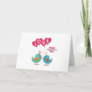 Frohen Valentinstag  Feiertagskarte