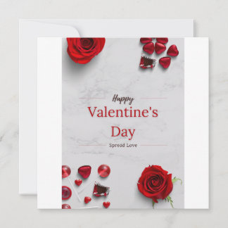 Frohen Valentinstag Feiertagskarte