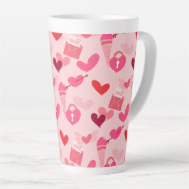Frohen Valentinstag Herz Liebe Geschenk für Paare Milchtasse