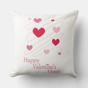 "FROHEN VALENTINSTAG" HERZEN KISSEN