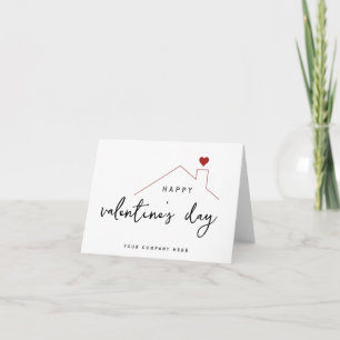 Frohen Valentinstag Immobilienhaus   Karte