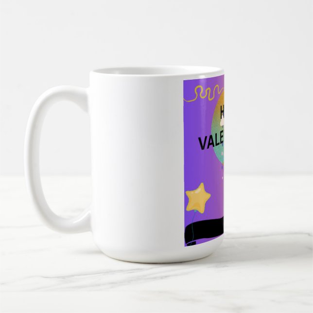 FROHEN VALENTINSTAG KAFFEETASSE (Links)