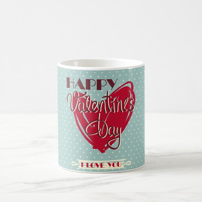Frohen Valentinstag  Kaffeetasse (Happy Valentine's Day Coffee Mug!)