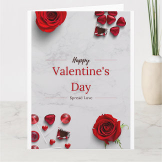 Frohen Valentinstag Karte