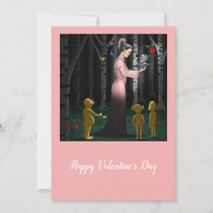 Frohen Valentinstag Karte