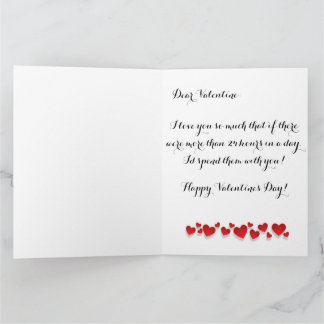 Frohen Valentinstag Karte