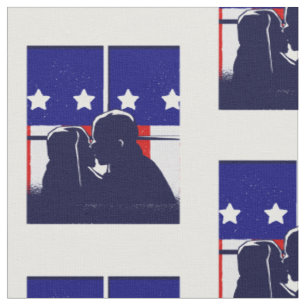 Frohen Valentinstag Liebe Amerika Amerikanische Fl Stoff