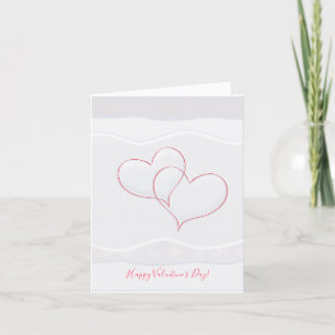 Frohen Valentinstag Liebenswürdige Elegante Grüße Feiertagskarte