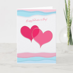 Frohen Valentinstag Liebvolle elegante Grüße Feiertagskarte