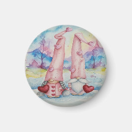 Frohen Valentinstag Magnet
