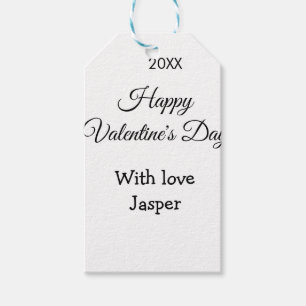 Frohen Valentinstag Name Liebe einfache Jahres sti Geschenkanhänger
