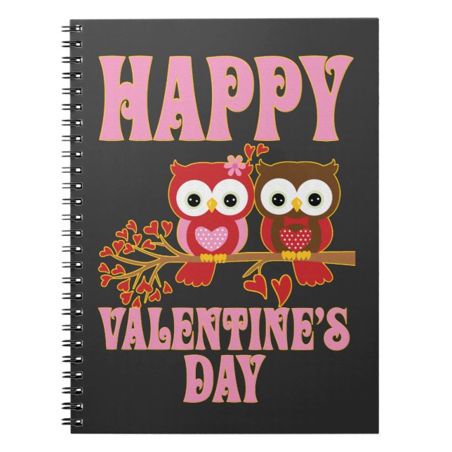 Frohen Valentinstag  Notizblock (Vorderseite)