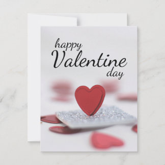 Frohen Valentinstag RSVP Karte