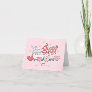 Frohen Valentinstag, Russischer Valentinstag  Karte