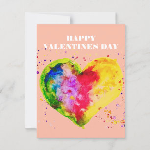 Frohen Valentinstag Schwules Paar LGBT Feiertagskarte