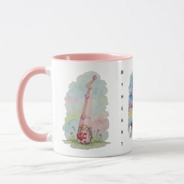 Frohen Valentinstag  Tasse (Links)