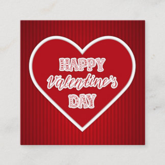 Frohen Valentinstag vintage Begleitkarte