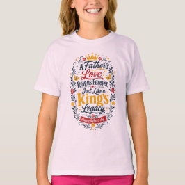 Frohen Vatertag Königliches Erbe T-Shirt