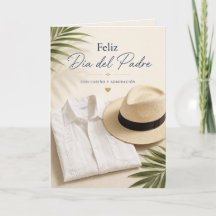Frohen Vatertag mit Guayabera und Hut