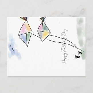 Frohen Vatertag Postkarte