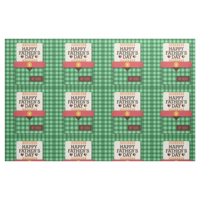 Frohen Vatertag Stoff (Fat Quarter (45,7 x 55,9 cm))