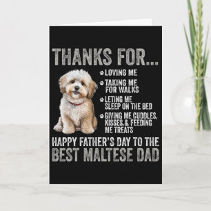 Frohen Vatertag zum besten malteser Vater - Maltes Karte