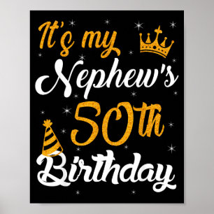 Frohen Zum 50. Geburtstag Meines Neffen 1975 50 Ja Poster
