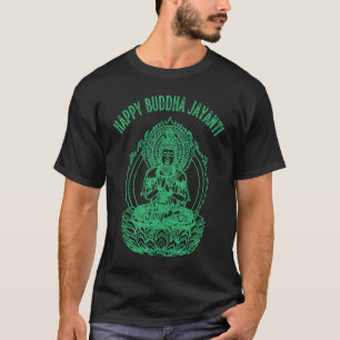 Froher Buddha Vesak Tag Jayanti Buddhist T-Shirt