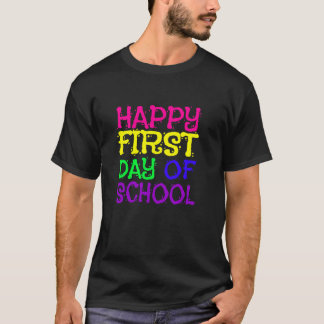 Froher erster Schullehrertag MAMA T-Shirt