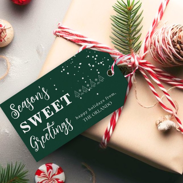 Froher Festtage Weihnachten Weihnachten Geschenkanhänger (Von Creator hochgeladen)