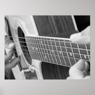 Froher Geräusch-Druck Poster