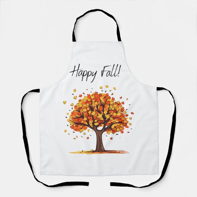 Froher Herbst! Schürze (Vorderseite)