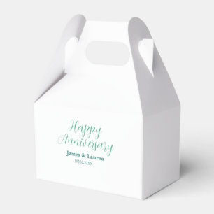 Froher Hochzeitstag Name Datum Jahr einfach mi Geschenkschachtel