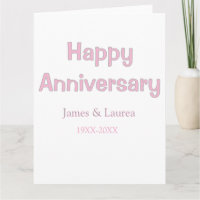 Froher Hochzeitstag Name Datum Jahr rosa grau