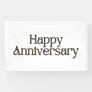 Froher Jahrestag 3x5 Vinylbanner Banner