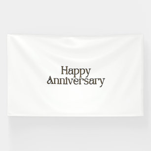 Froher Jahrestag 6x10 Vinylbanner Banner