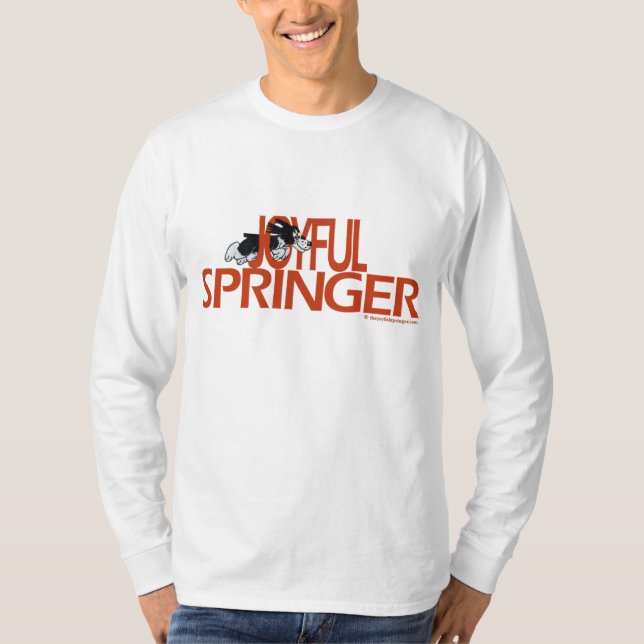 Froher Springer T-Shirt (Vorderseite)