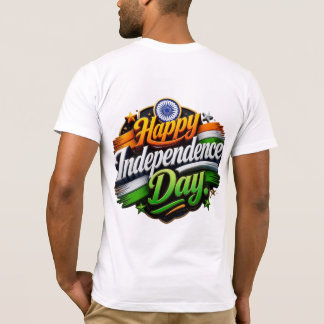 Froher Unabhängigkeitstag – Premium 3D Patriotisch T-Shirt
