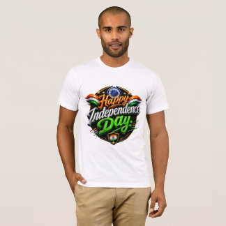 Froher Unabhängigkeitstag – Premium 3D Patriotisch T-Shirt