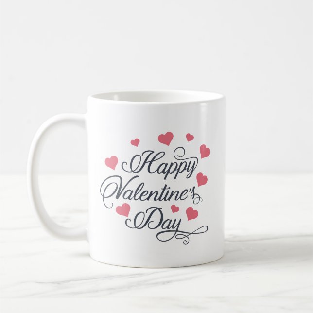 Froher Valentinstag Tasse (Links)